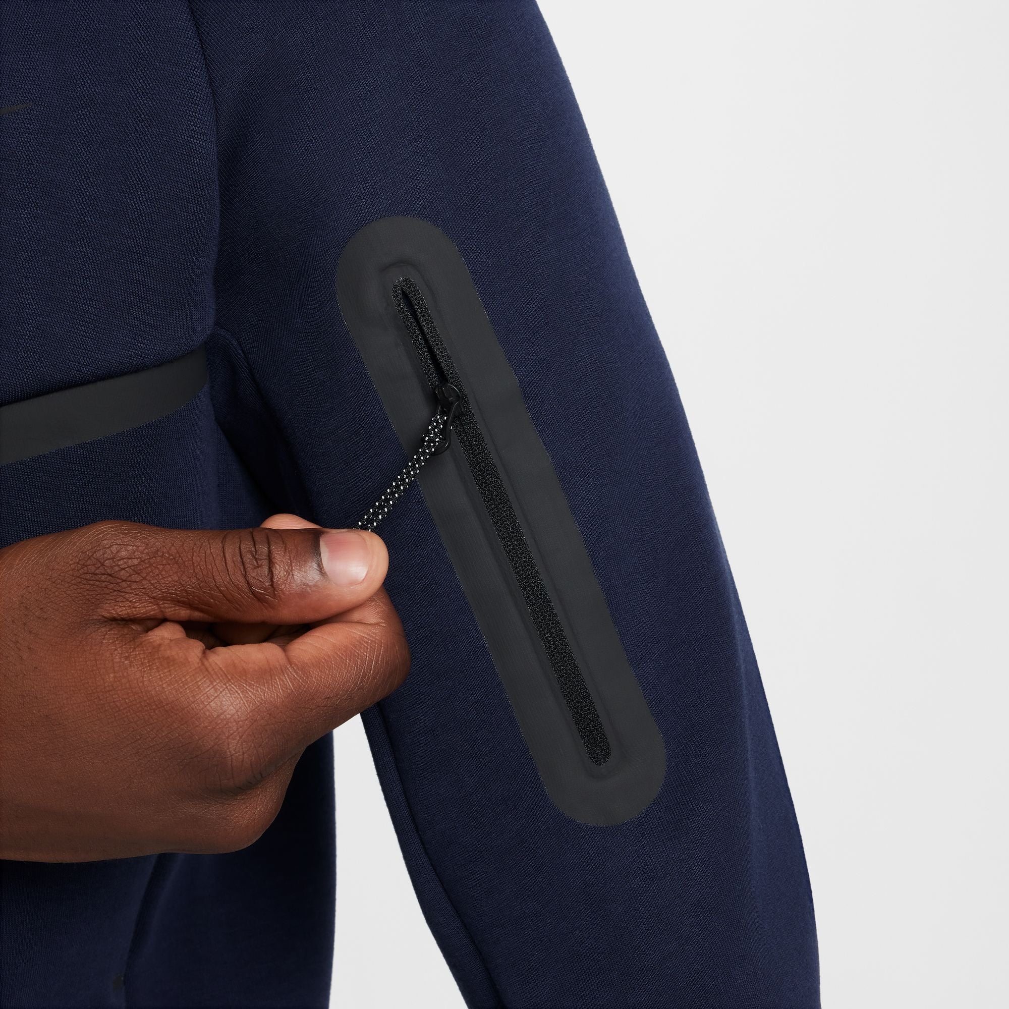 Nike Mens Tech Fleece Hoodie - Obsidian/Black