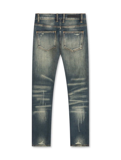 Embellish Cactus Skinny Jean - Vintage Wash
