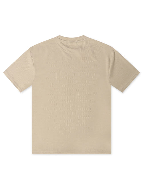 Denim Exchange Knit Tee - Khaki